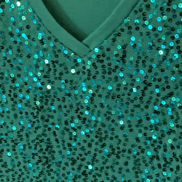3 pck Sequin tops sz Medium - Picture 3 of 8